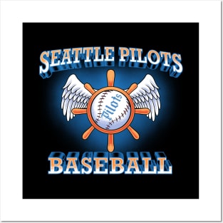 Seattle Pilots Baseball Posters and Art